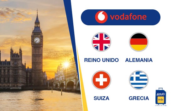 vodafone Chip Vodafone para Europa y Países Bajos. Llamadas y Megas. Puedes encontrarnos en los Aeropuertos de Quito y Guayaquil. Viaja conectado con WifiToGo.