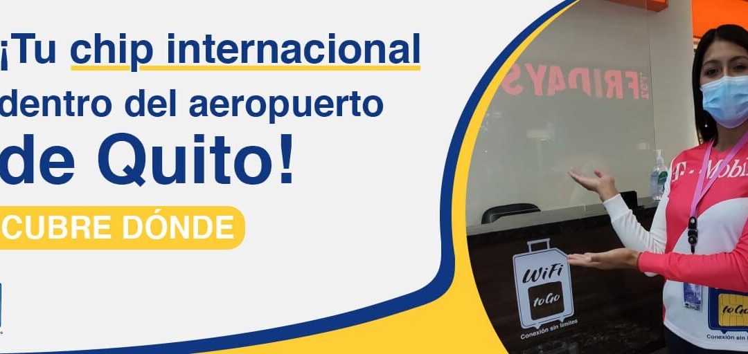 CHIP INTERNACIONAL AEROPUERTO QUITO